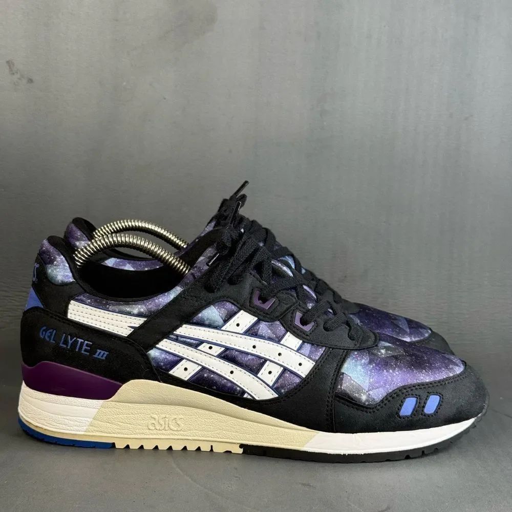 Asics Gel Lyte 3 'Galaxy' athletic sneaker shoes men’s size 9.5